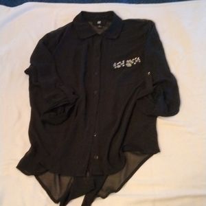 Iz byer sheer top. $4 items 4 for $10